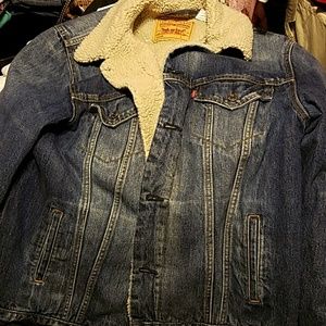 men's Levi Strauss and co Jean jacket